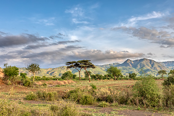 Image showing ethiopian landscape near Arba Minch, Ethiopia
