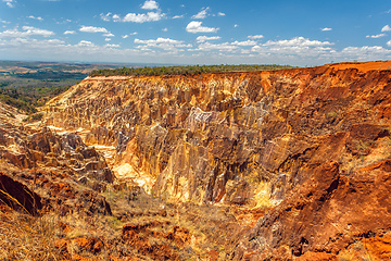 Image showing Ankarokaroka canyon Ankarafantsika, Madagascar