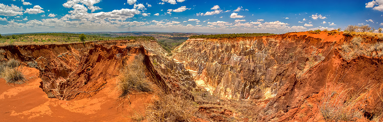 Image showing Ankarokaroka canyon Ankarafantsika, Madagascar