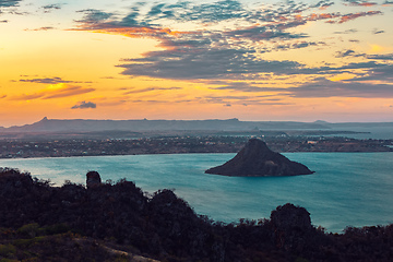 Image showing landscape of Antsiranana Bay, Madagascar