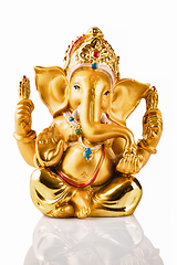 Image showing Ganesha statue on white