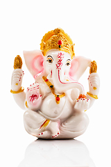 Image showing Ganesha statue on white