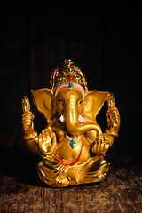 Image showing Ganesha statue on white