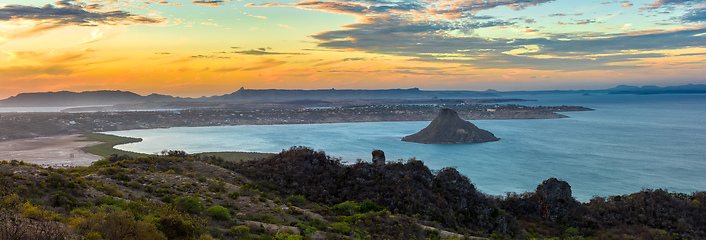 Image showing landscape of Antsiranana Bay, Madagascar