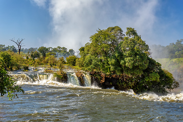 Image showing The Victoria falls, Zimbabwe, Africa