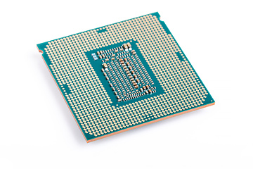 Image showing modern computer processor 9th generation