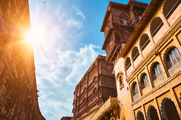 Image showing Mehrangarh fort in Jodhpur, India