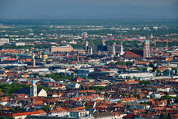 Image showing Aerial view of Munich. Munich, Bavaria, Germany