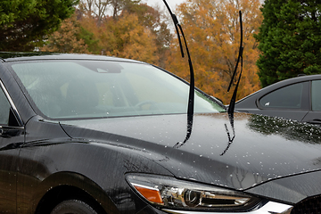 Image showing car wash cleaning and prepare for detailing