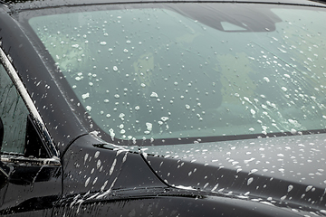 Image showing car wash cleaning and prepare for detailing