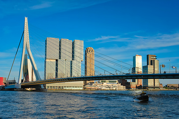 Image showing Rotterdam cityscape , Netherlands
