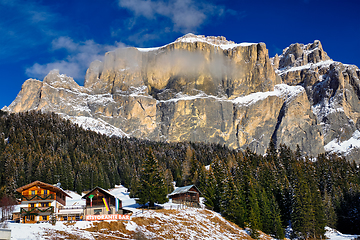 Image showing Dolomites mountains, Italy