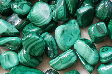 Image showing malachite collection texture