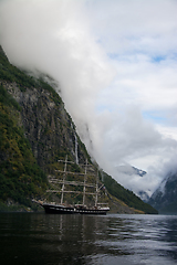 Image showing Gudvangen, Sogn og Fjordane, Norway