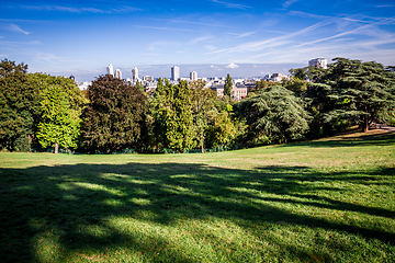 Image showing Buttes-Chaumont Park, Paris