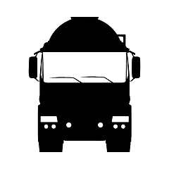 Image showing Truck Silhouette