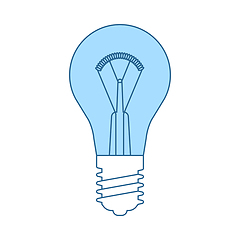Image showing Electric Bulb Icon
