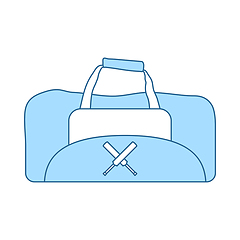 Image showing Cricket Bag Icon