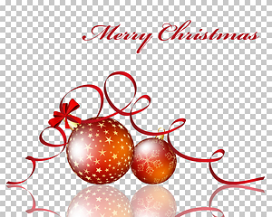 Image showing Christmas and New Year background