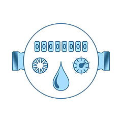 Image showing Water Meter Icon