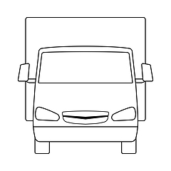 Image showing Van Truck Icon