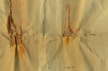 Image showing paper with rust stains