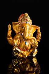 Image showing Ganesha statue on white