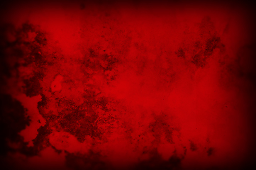 Image showing christmas red grunge background