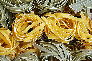 Image showing tagliatelle pasta food background