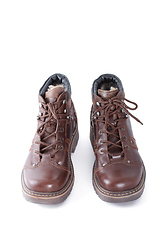 Image showing Pair of winter shoes isolated