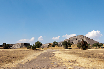 Image showing Teotihuacan Pyramids