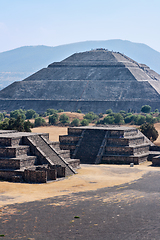 Image showing Teotihuacan Pyramids