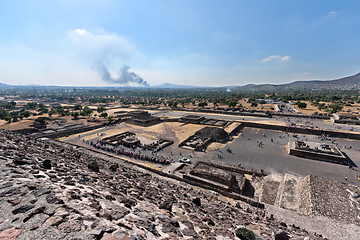 Image showing Valley of the Dead. Teotihuacan, Mexico