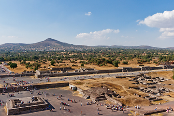 Image showing Valley of the Dead. Teotihuacan, Mexico