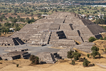 Image showing Pyramid of the Moon. Teotihuacan, Mexico