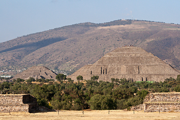 Image showing Teotihuacan Pyramids