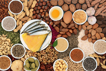 Image showing Low Cholesterol Essential Fatty Acids Health Food 