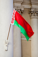 Image showing Belarusian national flag
