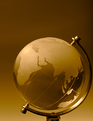 Image showing Glass globe