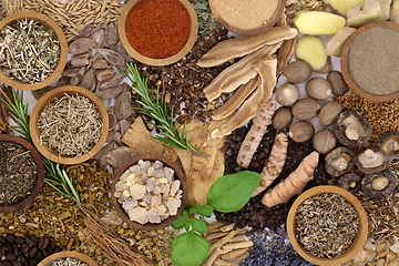 Image showing Nervine Alternative Herbal Medicine Health Food 