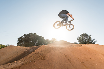 Image showing BMX Bike Stunt Table Top