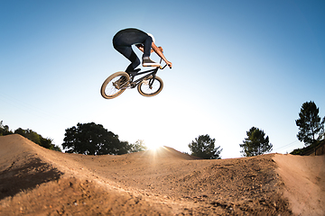 Image showing BMX Bike Stunt Table Top