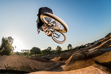 Image showing BMX Bike Stunt Table Top