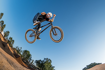 Image showing BMX Bike Stunt Table Top
