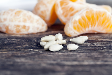 Image showing slices of tangerine