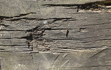 Image showing old wooden floor