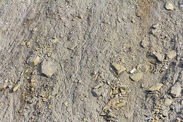 Image showing stony slope scenery