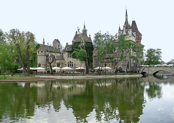 Image showing Vajdahunyad Castle in Budapest