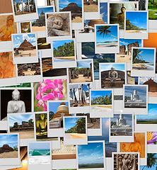 Image showing Collage of Sri Lanka images