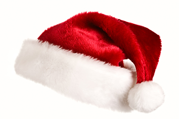 Image showing Santa hat isolated on white